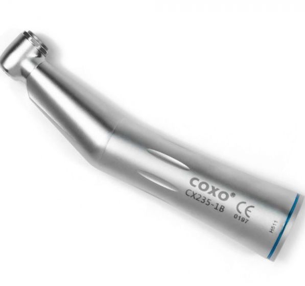 Наконечник угловой CX235-1B, кнопочный с охлаждением (арт. 40100911) COXO Наконечник угловой CX235-1B, кнопочный с охлаждением (арт. 40100911) COXO