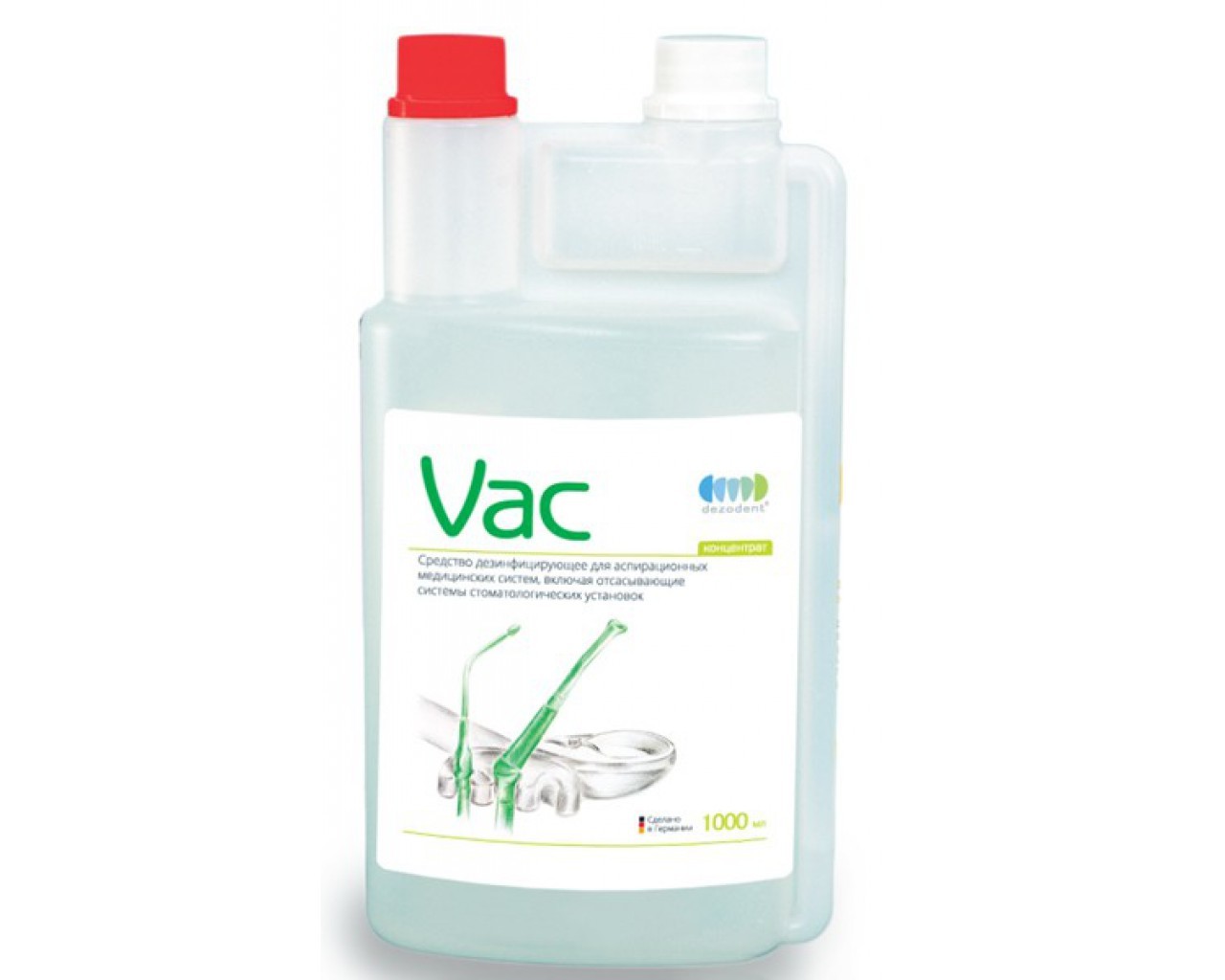 Dezodent VAC дезинфицирующее средство (1л) (Laboratorium Dr.H.D.DEPPE)