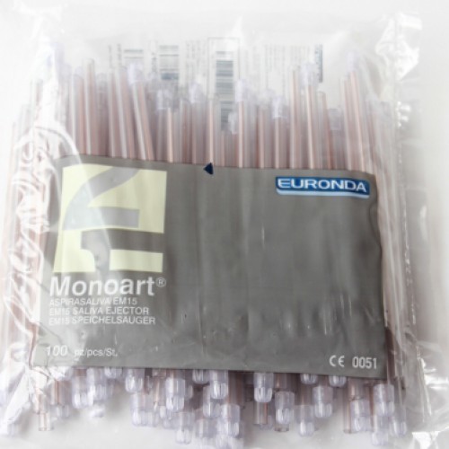 Слюноотсосы Monoart Euronda (бесцветные)