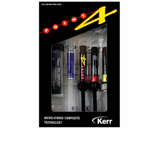 Kerr Point-4 Mini Kit - светоотверждаемый композитный материал (A2, A3,ОA3 по 3 г + Optibond Solo Plus 3 мл+ протравливающий гель)