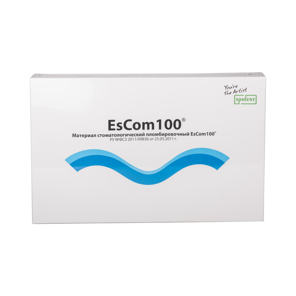 Spident EsCom 100 набор 5 шприцев (A1, A2, A3, A3.5, B2) + EsBond 5мл + FineEtch 5мл + аксессуары